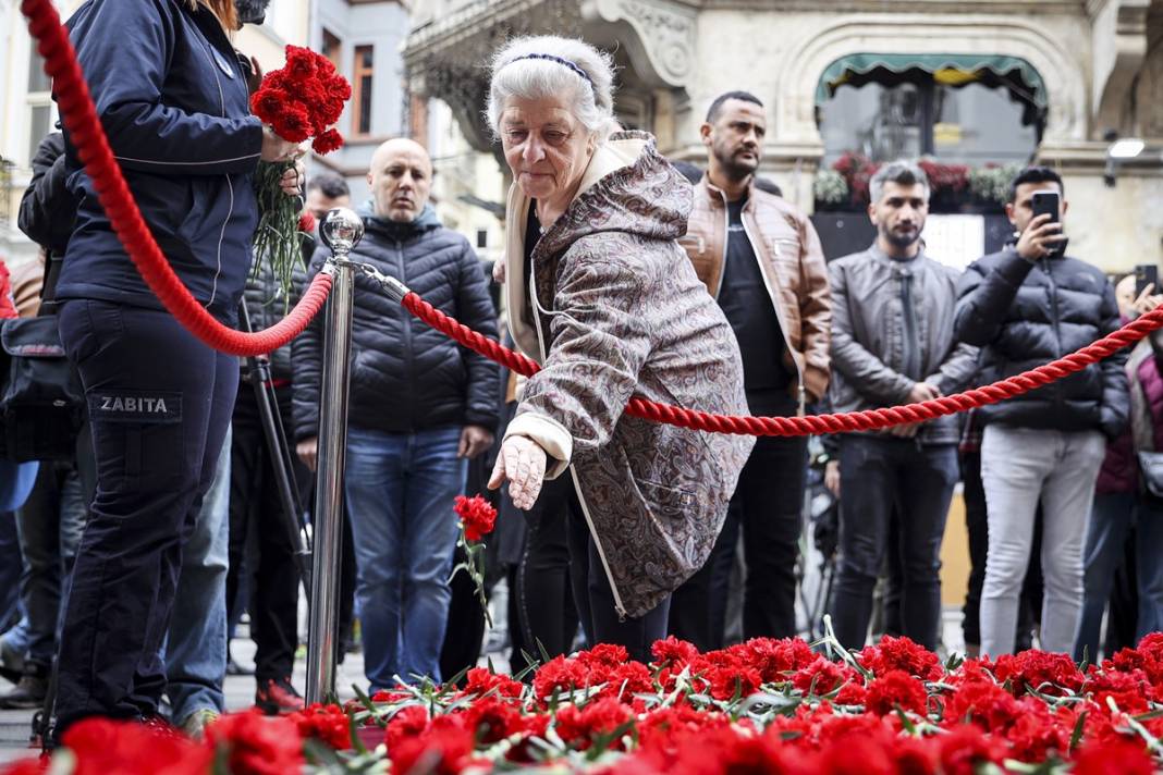 İstiklal Caddesi'ndeki terör saldırısında hayatını kaybedenler anılıyor 10